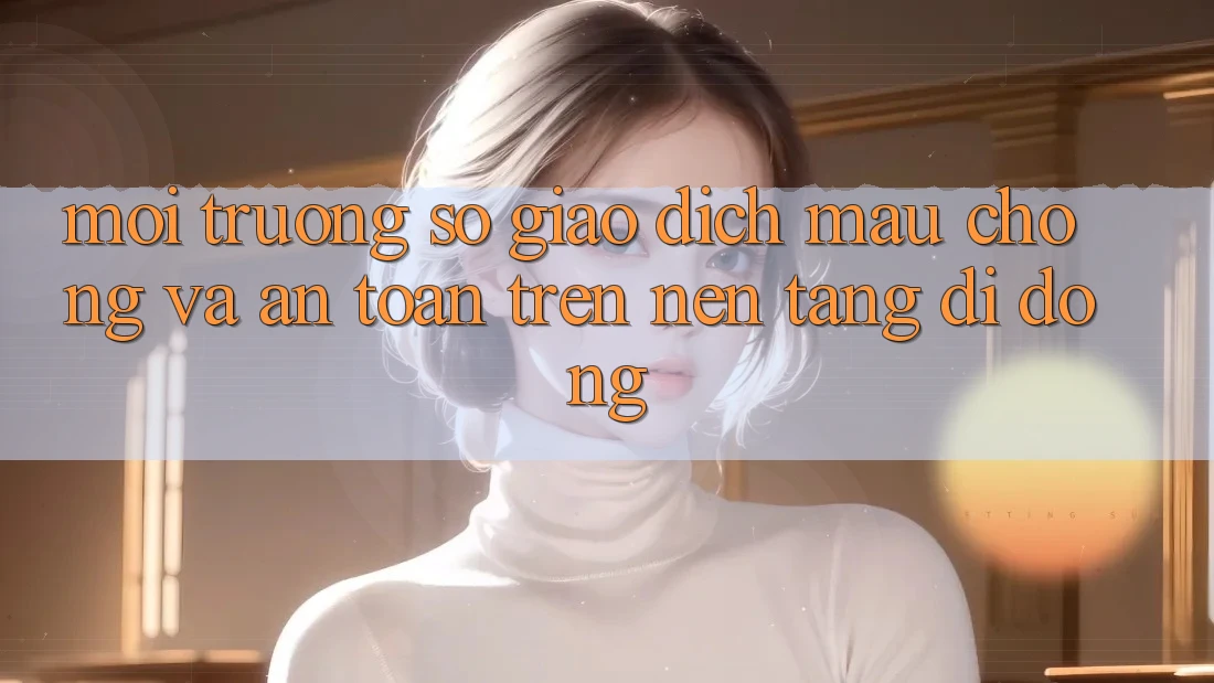 Môi trường số Giao Dịch Mau Chóng Và An Toàn Trên Nền Tảng Di Động
