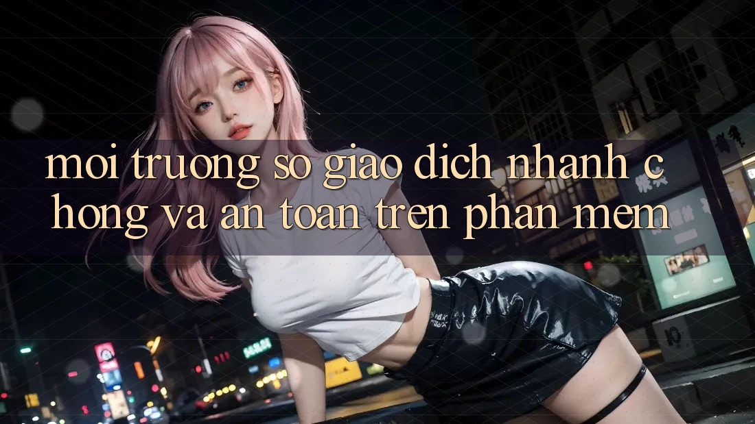 Môi trường số Giao Dịch Nhanh Chóng Và An toàn Trên Phần mềm