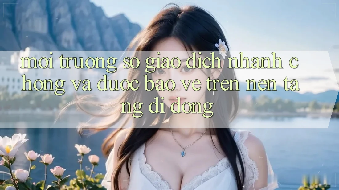 Môi trường số Giao Dịch Nhanh Chóng Và Được bảo vệ Trên Nền Tảng Di Động