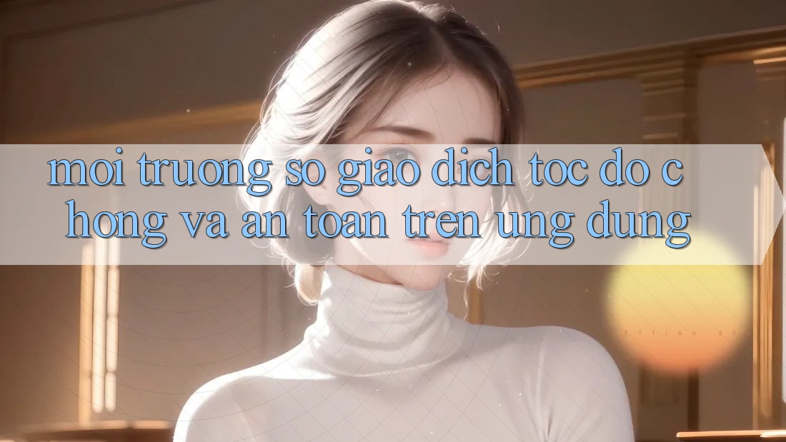 Môi trường số Giao Dịch Tốc độ Chóng Và An Toàn Trên Ứng dụng