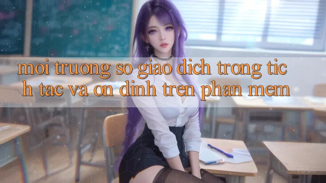 Môi trường số Giao Dịch Trong tích tắc Và Ổn định Trên Phần mềm