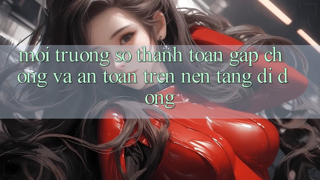 Môi trường số Thanh toán Gấp Chóng Và An Toàn Trên Nền Tảng Di Động