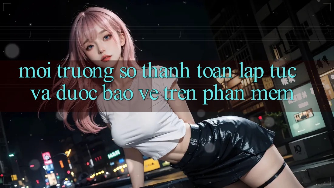 Môi trường số Thanh toán Lập tức Và Được bảo vệ Trên Phần mềm