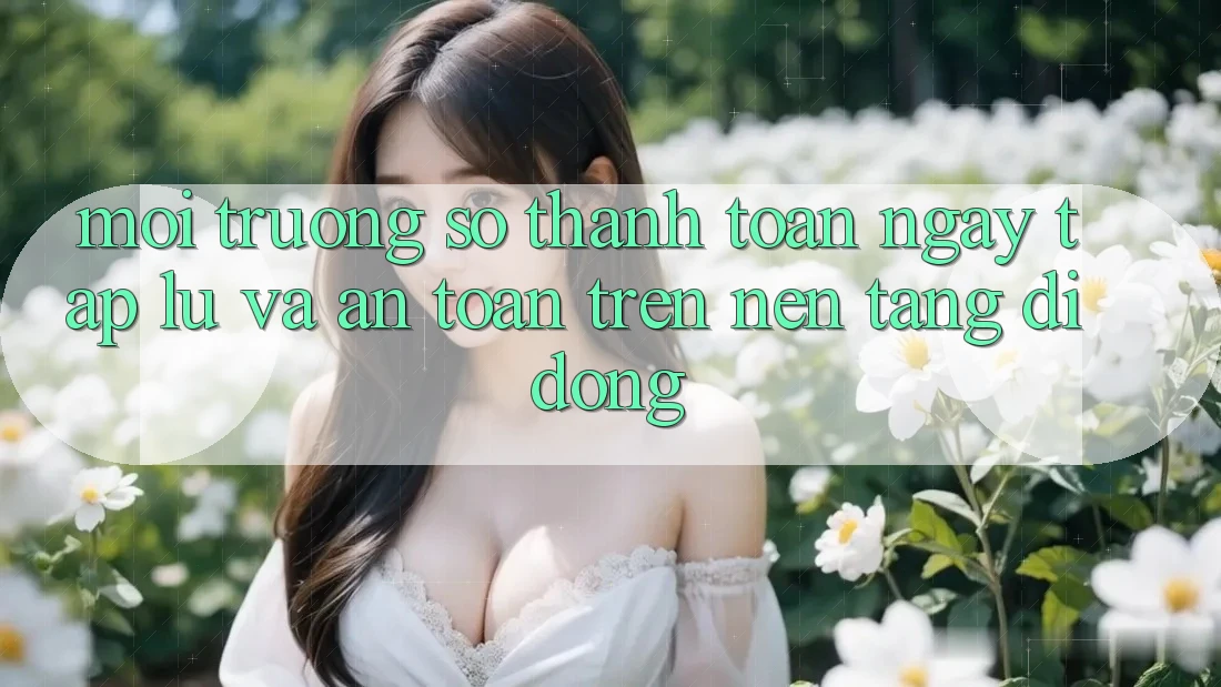 Môi trường số Thanh toán Ngay tắp lự Và An Toàn Trên Nền Tảng Di Động