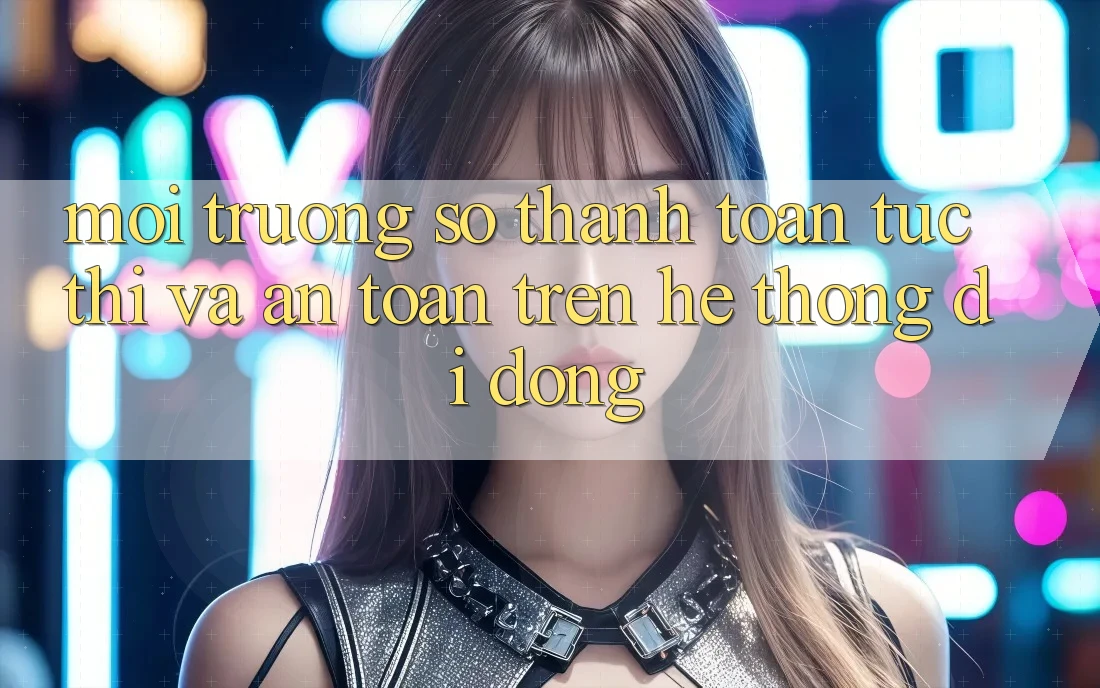 Môi trường số Thanh toán Tức thì Và An Toàn Trên Hệ thống Di Động Môi trường số Thanh toán Tức thì Và An Toàn Trên Hệ thống Di Động