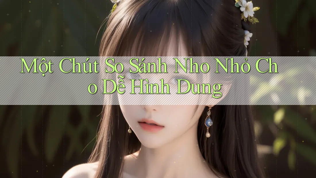 Một Chút So Sánh Nho Nhỏ Cho Dễ Hình Dung Một Chút So Sánh Nho Nhỏ Cho Dễ Hình Dung