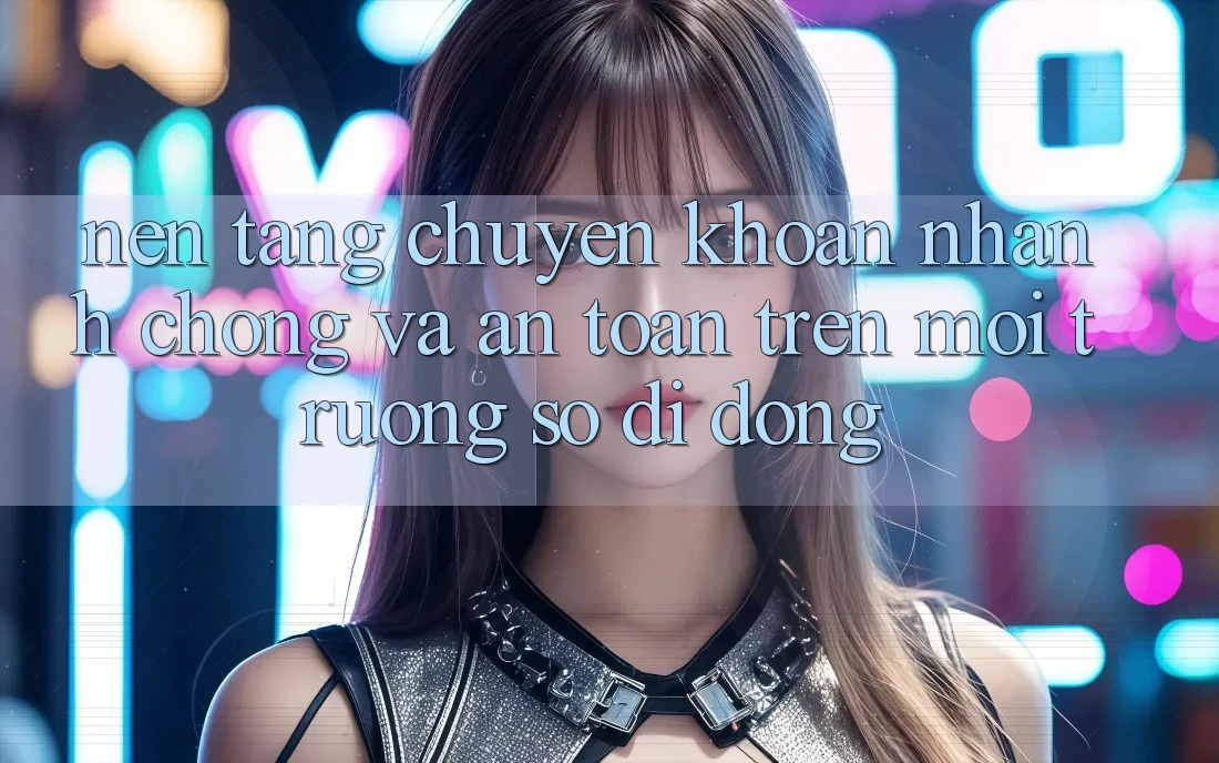 Nền tảng Chuyển khoản Nhanh chóng Và An Toàn Trên Môi trường số Di Động