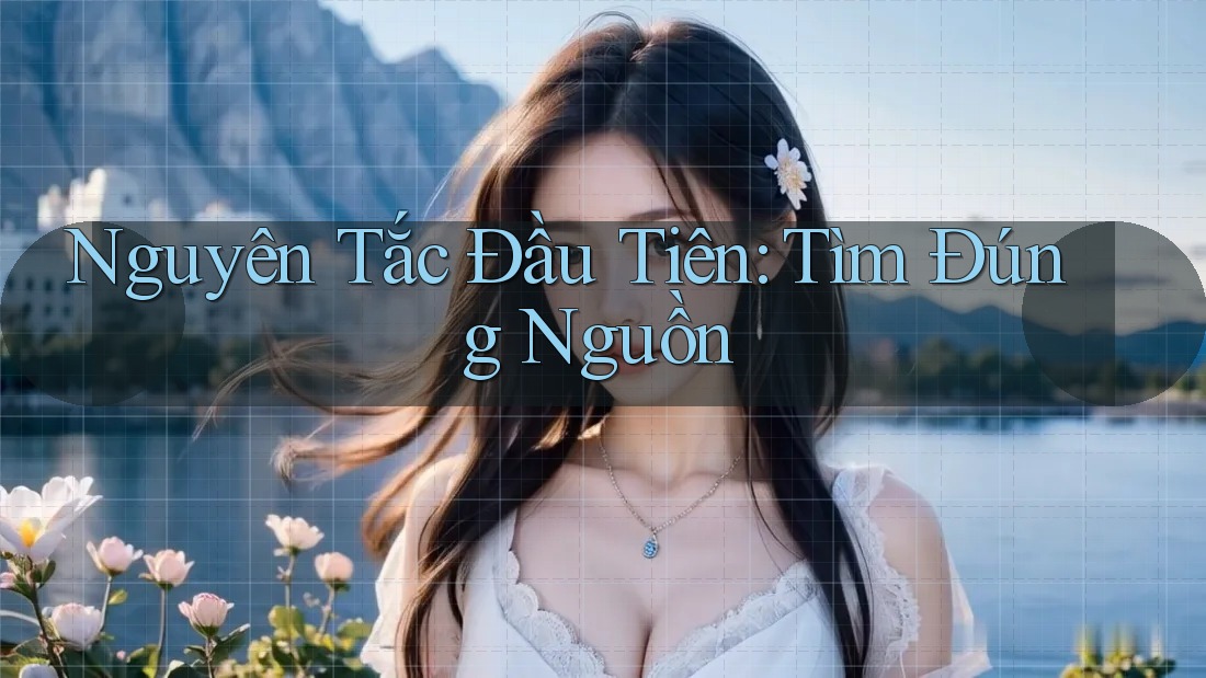 Nguyên Tắc Đầu Tiên: Tìm Đúng Nguồn