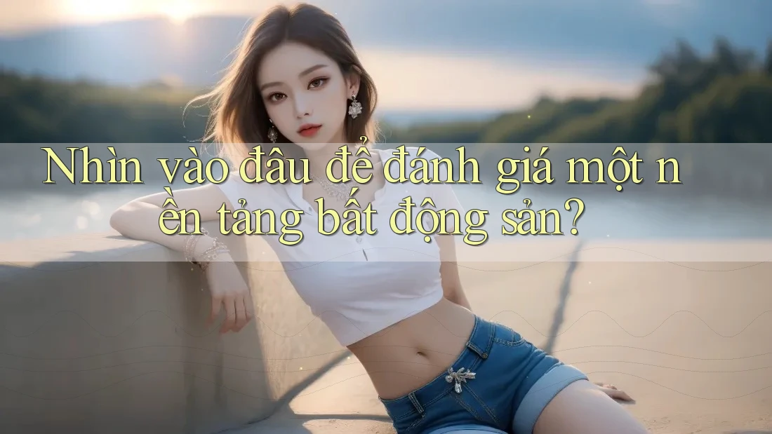 Nhìn vào đâu để đánh giá một nền tảng bất động sản?