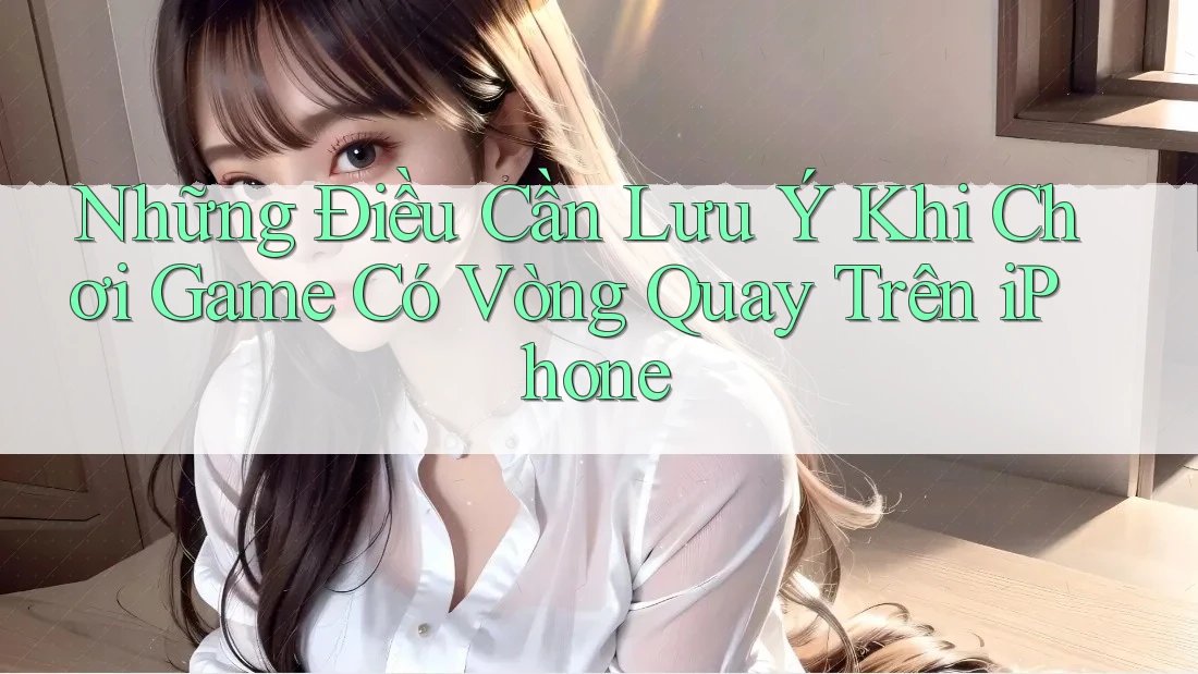 Những Điều Cần Lưu Ý Khi Chơi Game Có Vòng Quay Trên iPhone