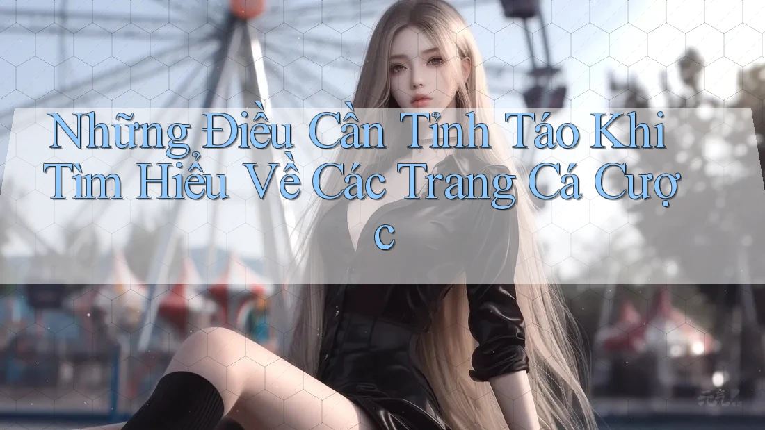 Những Điều Cần Tỉnh Táo Khi Tìm Hiểu Về Các Trang Cá Cược