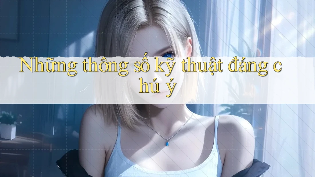 Những thông số kỹ thuật đáng chú ý Những thông số kỹ thuật đáng chú ý