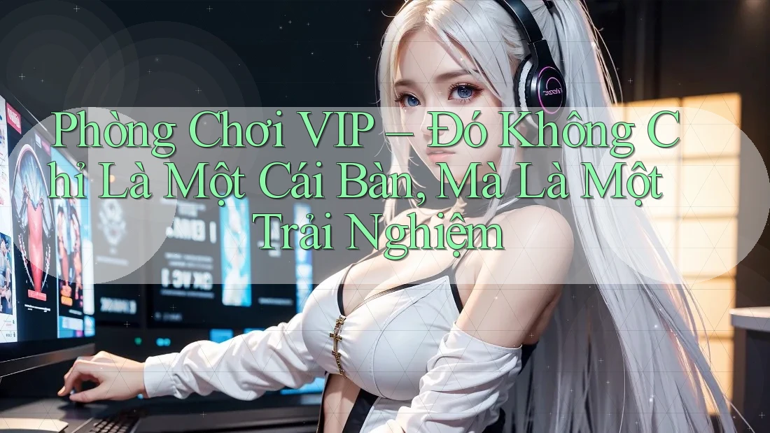 Phòng Chơi VIP – Đó Không Chỉ Là Một Cái Bàn, Mà Là Một Trải Nghiệm Phòng Chơi VIP – Đó Không Chỉ Là Một Cái Bàn, Mà Là Một Trải Nghiệm