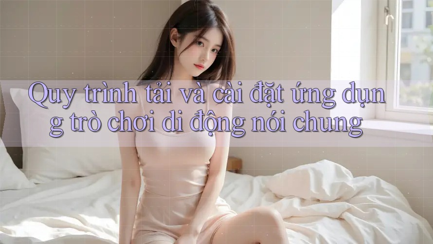 Quy trình tải và cài đặt ứng dụng trò chơi di động nói chung