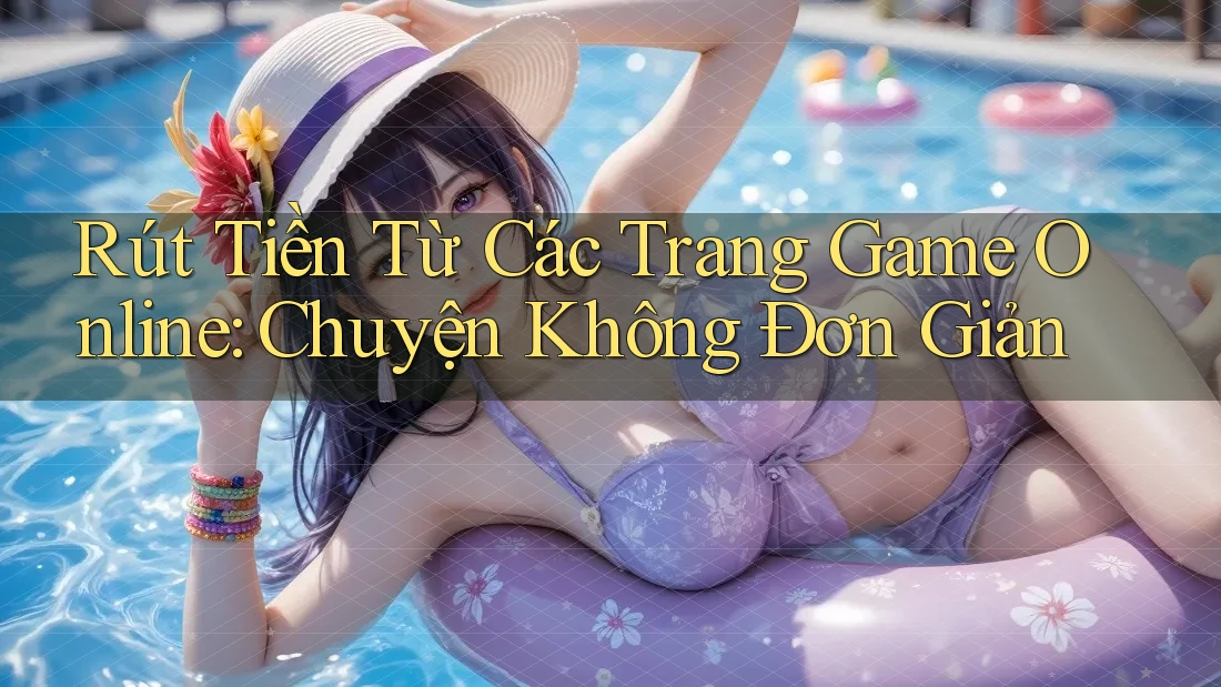 Rút Tiền Từ Các Trang Game Online: Chuyện Không Đơn Giản