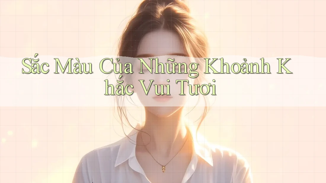 Sắc Màu Của Những Khoảnh Khắc Vui Tươi