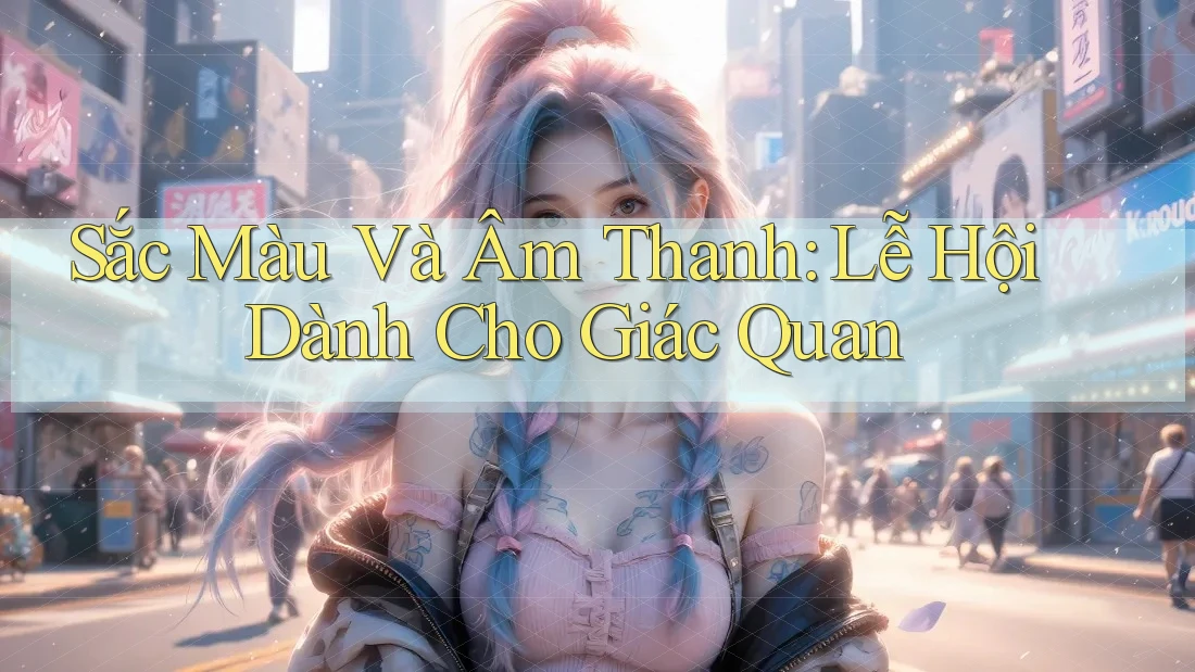 Sắc Màu Và Âm Thanh: Lễ Hội Dành Cho Giác Quan