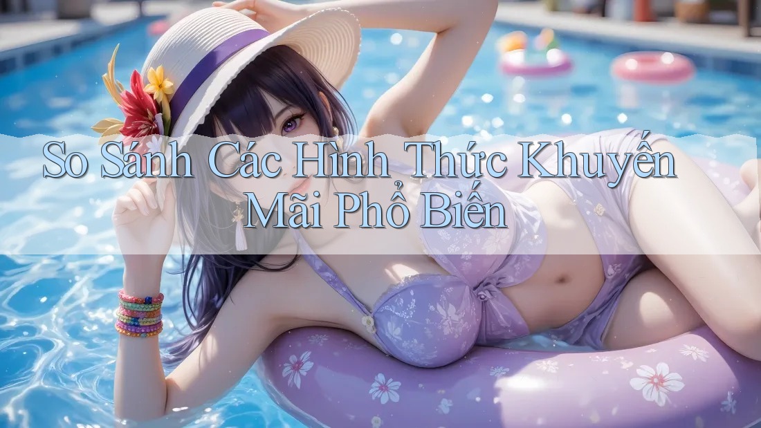 So Sánh Các Hình Thức Khuyến Mãi Phổ Biến
