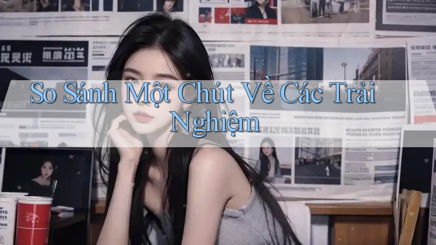 So sánh một chút về các trải nghiệm
