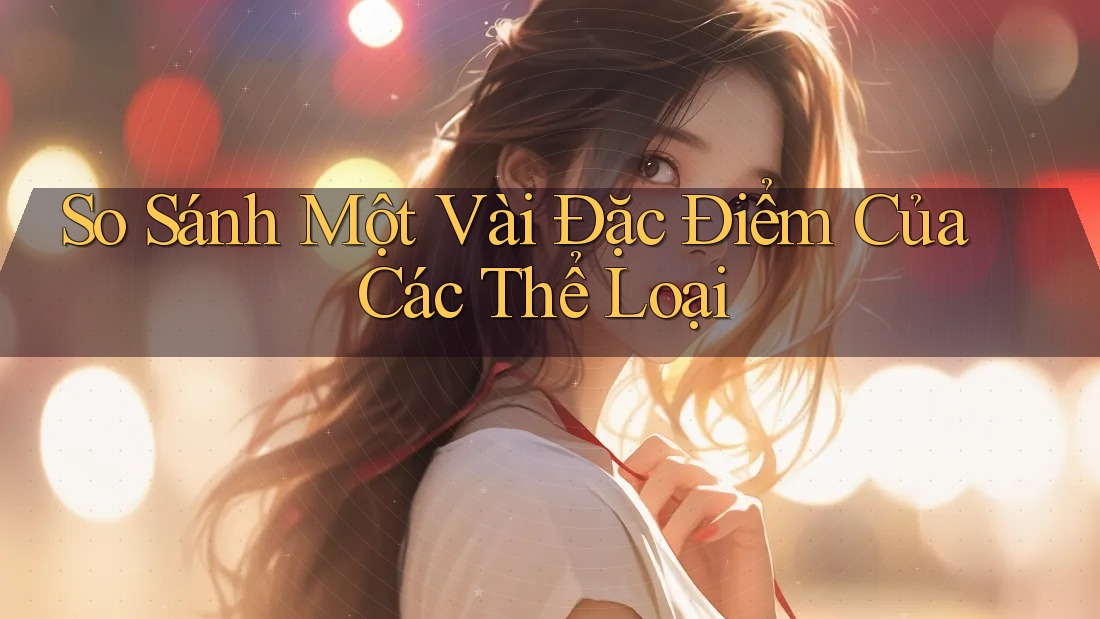 So Sánh Một Vài Đặc Điểm Của Các Thể Loại So Sánh Một Vài Đặc Điểm Của Các Thể Loại