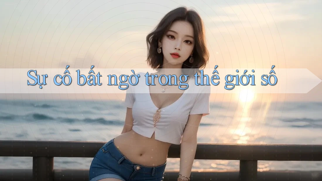 Sự cố bất ngờ trong thế giới số