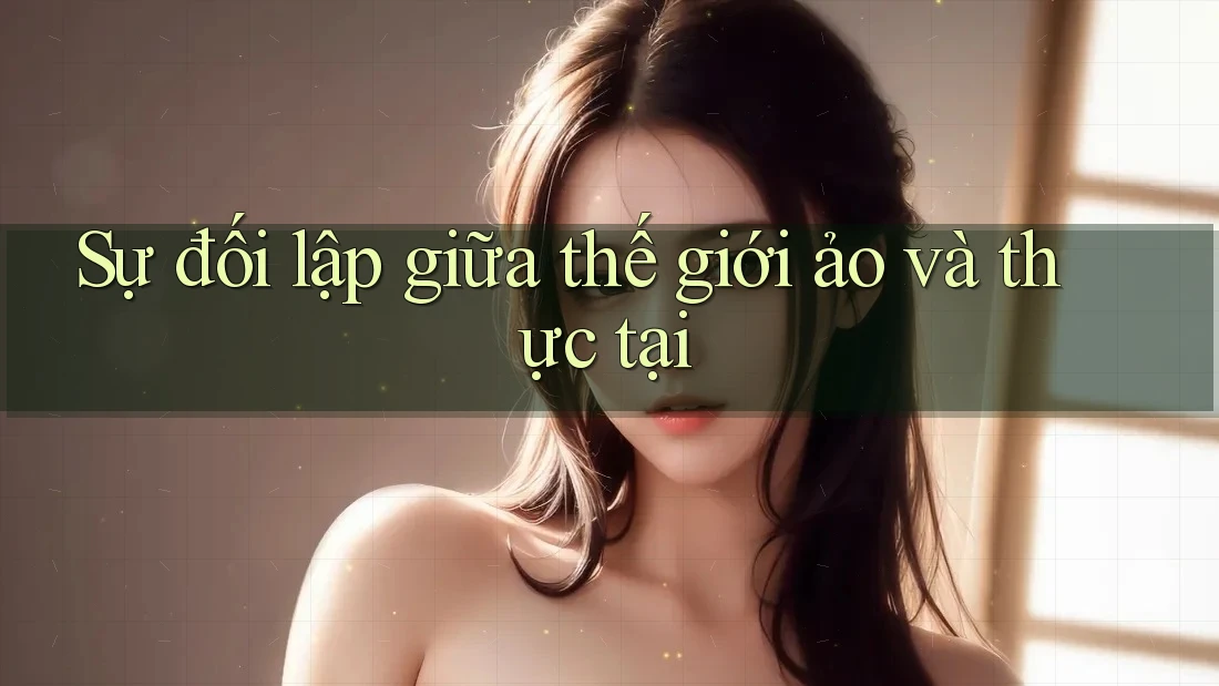 Sự đối lập giữa thế giới ảo và thực tại Sự đối lập giữa thế giới ảo và thực tại