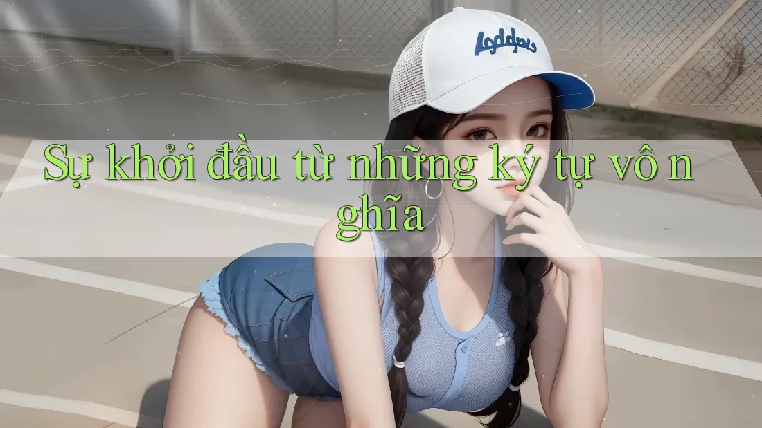 Sự khởi đầu từ những ký tự vô nghĩa Sự khởi đầu từ những ký tự vô nghĩa