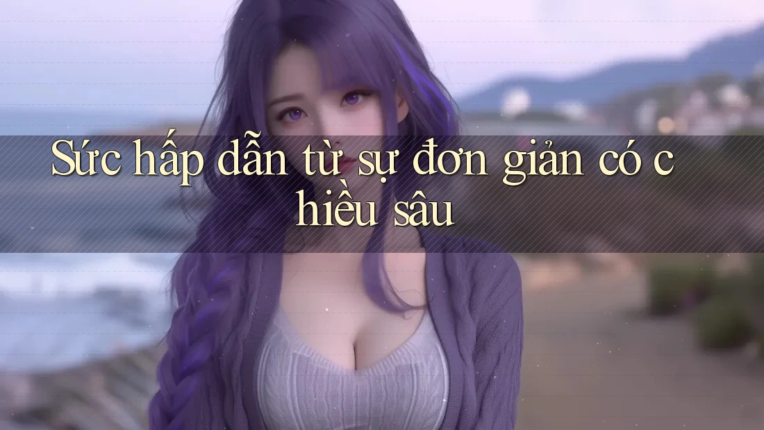 Sức hấp dẫn từ sự đơn giản có chiều sâu