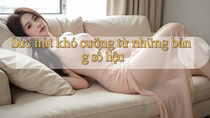 Sức hút khó cưỡng từ những bảng số liệu Sức hút khó cưỡng từ những bảng số liệu