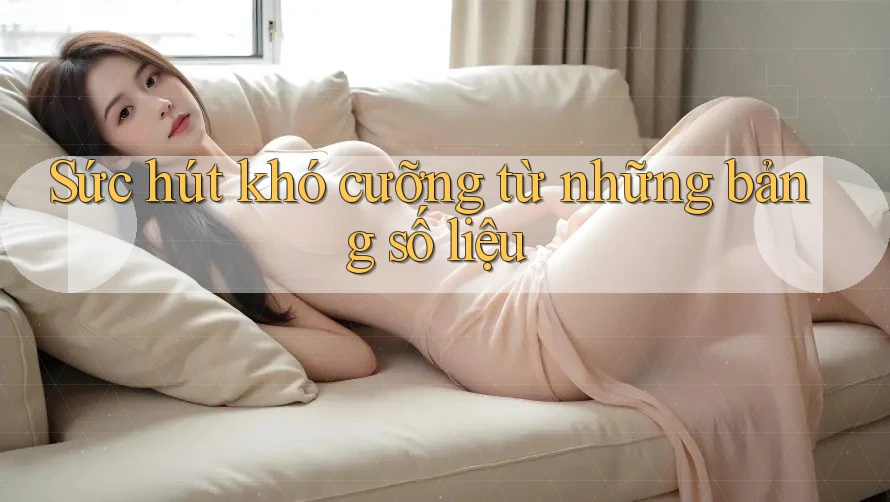 Sức hút khó cưỡng từ những bảng số liệu Sức hút khó cưỡng từ những bảng số liệu