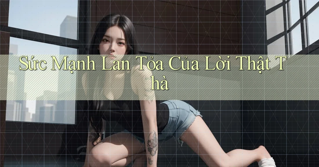 Sức Mạnh Lan Tỏa Của Lời Thật Thà Sức Mạnh Lan Tỏa Của Lời Thật Thà