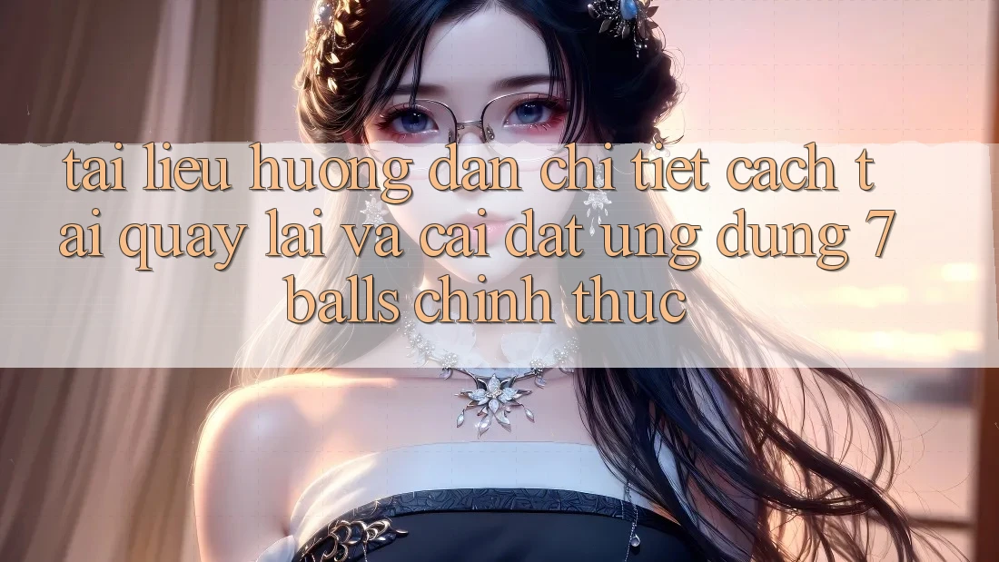 Tài liệu hướng dẫn Chi Tiết Cách Tải quay lại Và Cài Đặt Ứng dụng 7balls Chính Thức