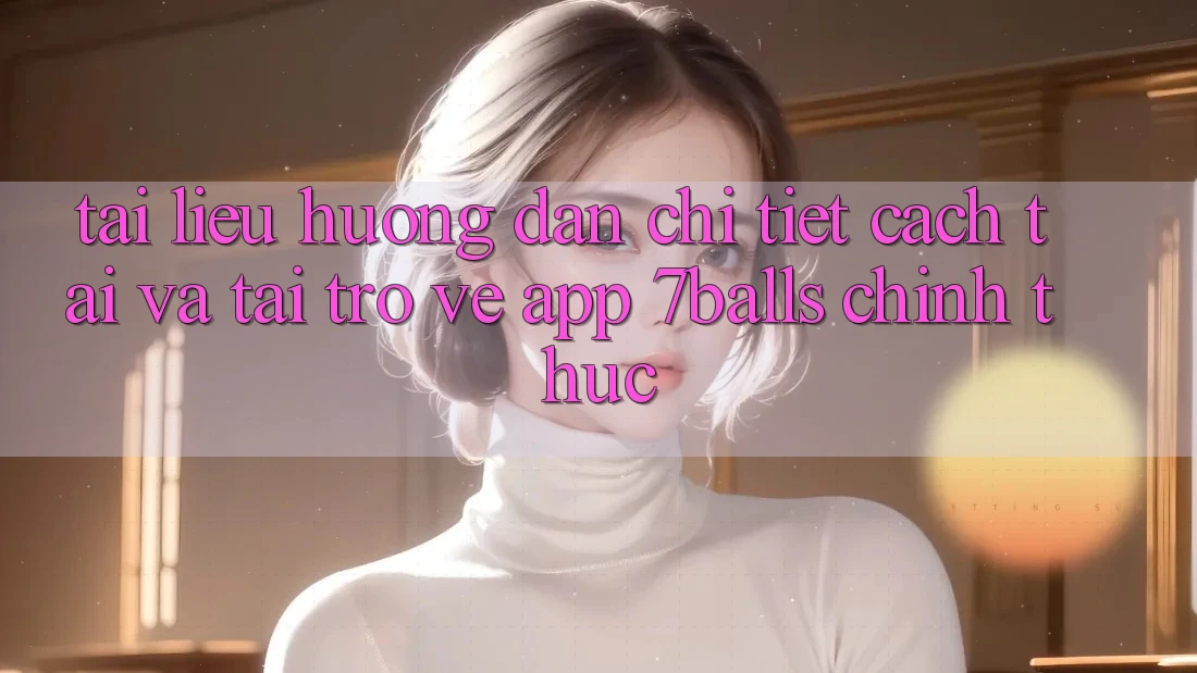 Tài liệu hướng dẫn Chi Tiết Cách Tải Và Tải trở về App 7balls Chính Thức