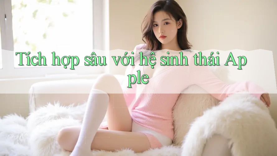 Tích hợp sâu với hệ sinh thái Apple Tích hợp sâu với hệ sinh thái Apple