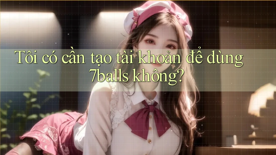 Tôi có cần tạo tài khoản để dùng 7balls không? Tôi có cần tạo tài khoản để dùng 7balls không?