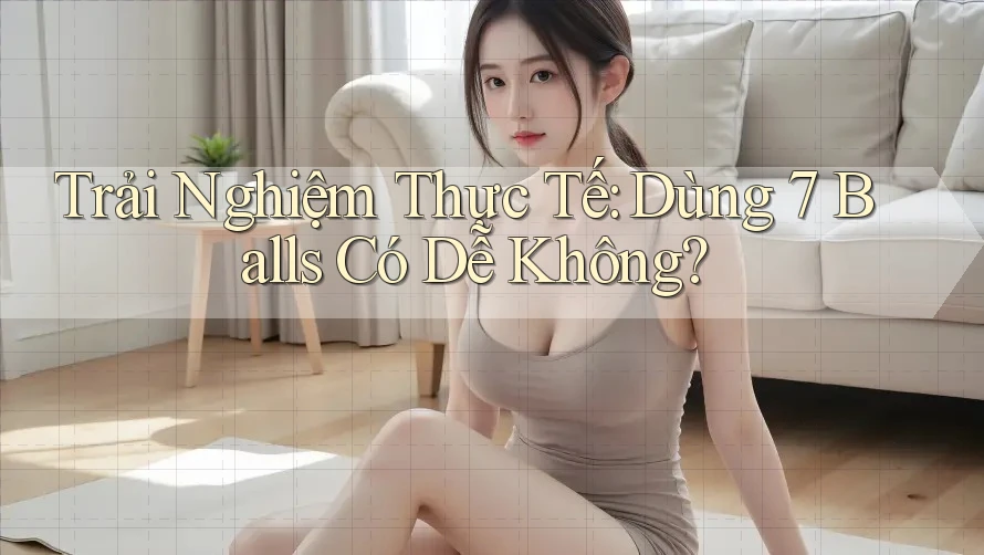 Trải Nghiệm Thực Tế: Dùng 7 Balls Có Dễ Không?