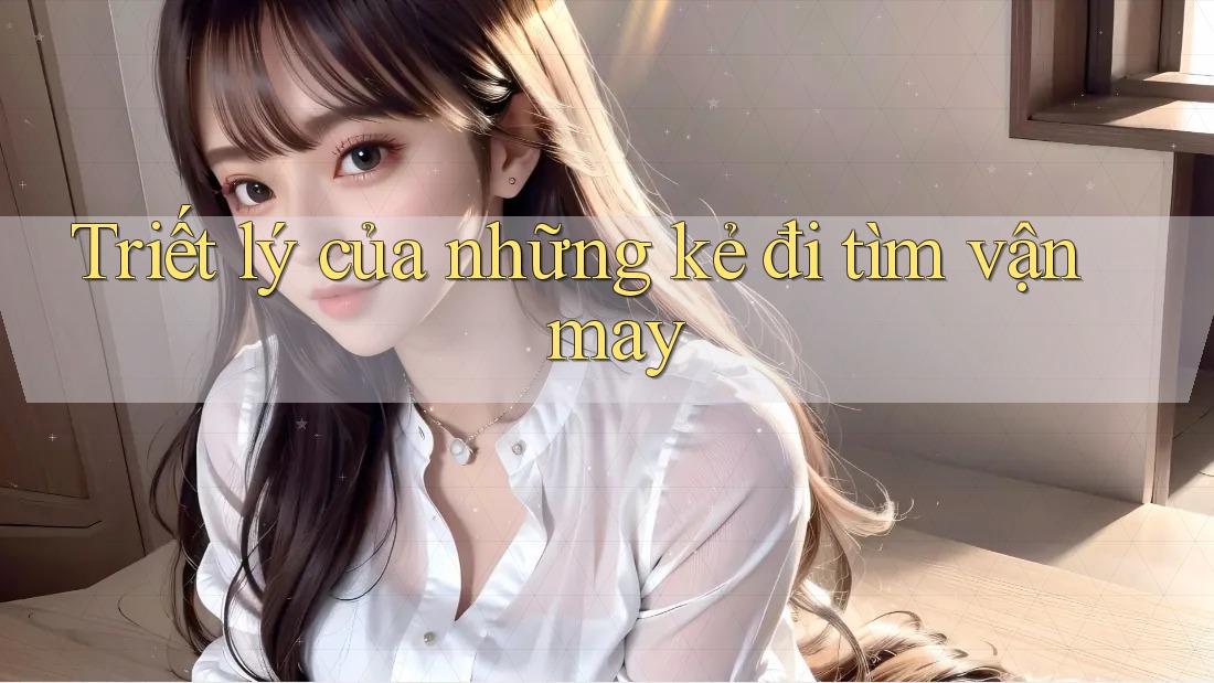 Triết lý của những kẻ đi tìm vận may