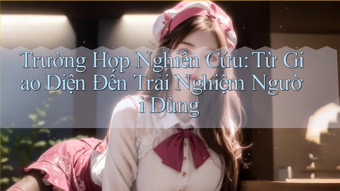 Trường Hợp Nghiên Cứu: Từ Giao Diện Đến Trải Nghiệm Người Dùng
