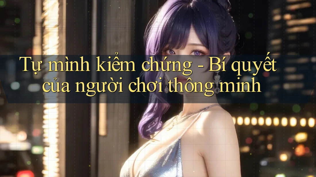 Tự mình kiểm chứng - Bí quyết của người chơi thông minh