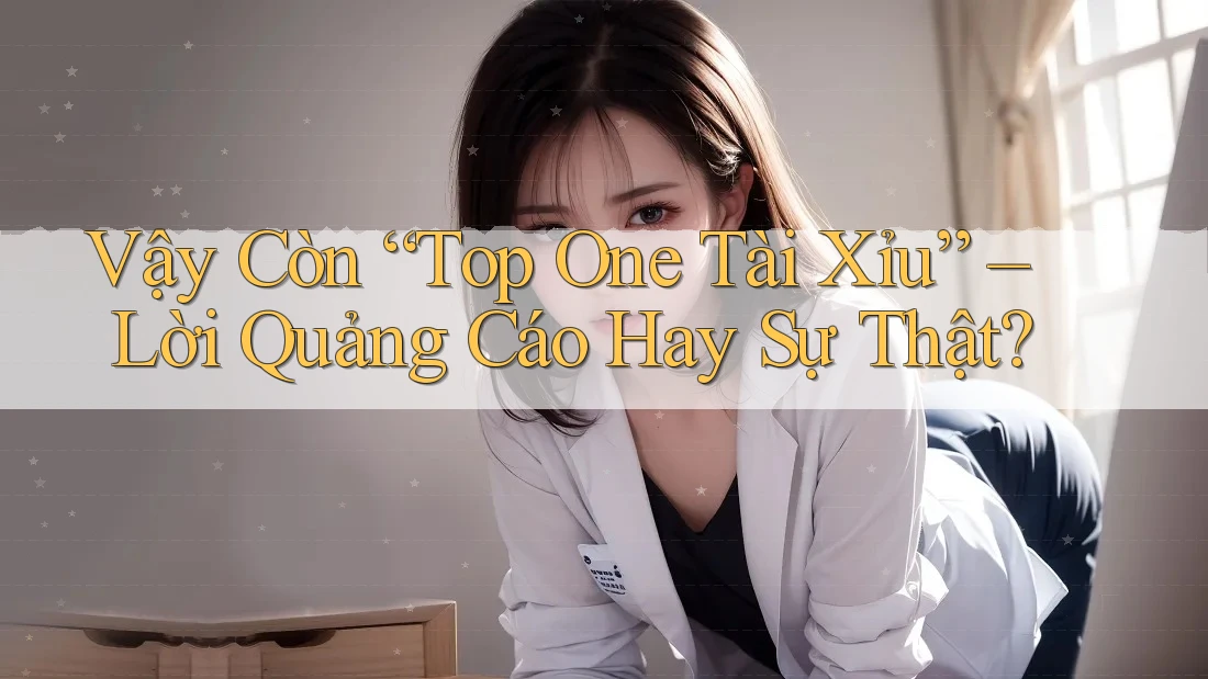 Vậy Còn “Top One Tài Xỉu” – Lời Quảng Cáo Hay Sự Thật?