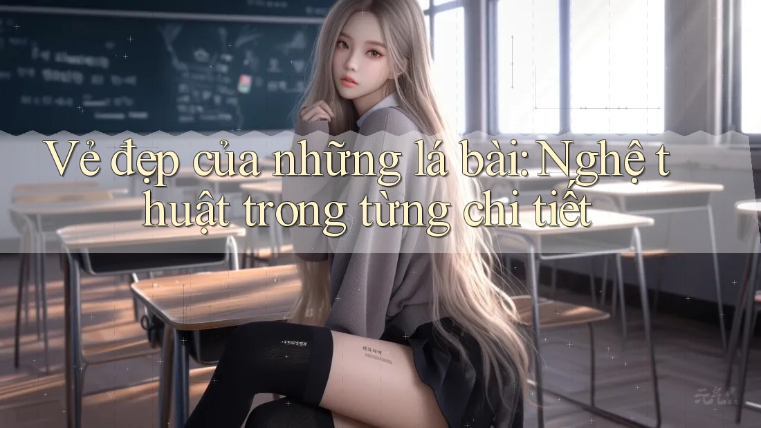 Vẻ đẹp của những lá bài: Nghệ thuật trong từng chi tiết
