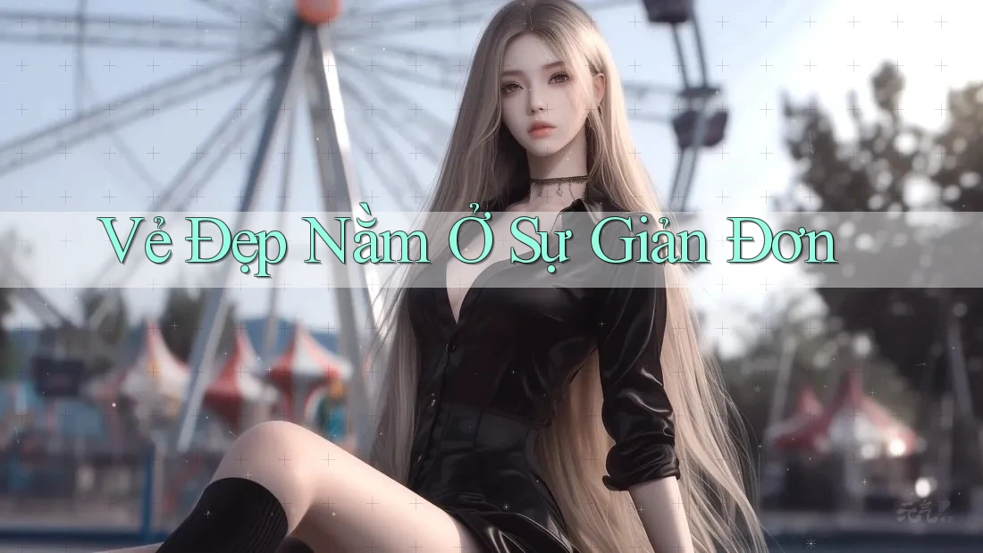 Vẻ Đẹp Nằm Ở Sự Giản Đơn Vẻ Đẹp Nằm Ở Sự Giản Đơn